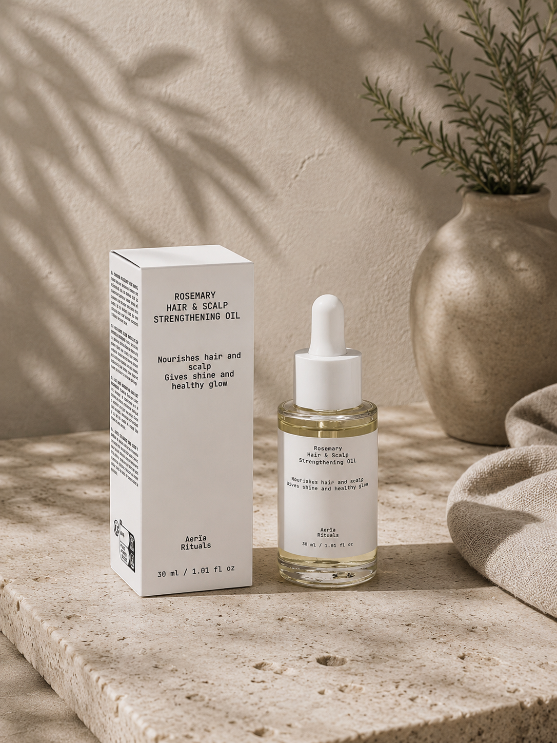 Rosemary Hair & Scalp Strengthening Oil
