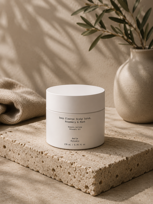 Deep Cleanse Scalp Scrub, Rosemary & Mint